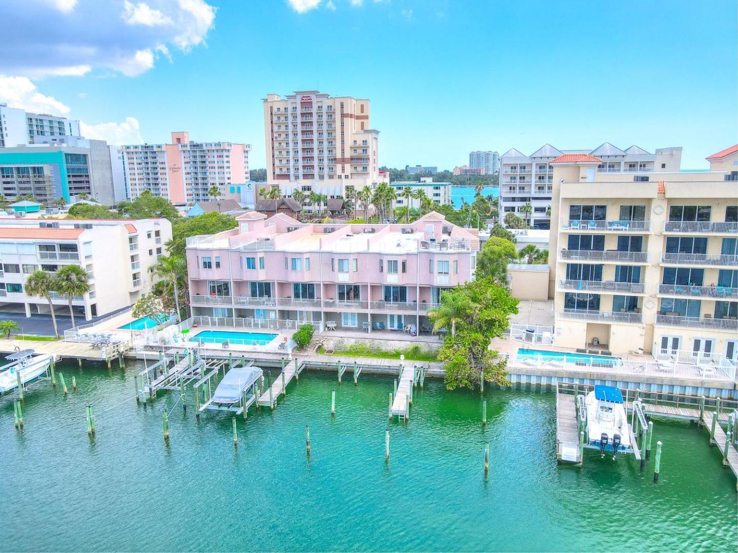 Bayway Luxury Waterfront Townhome & Pool Clearwater Beach Exterior foto